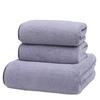 Snowflake Coral Fleece Quick-Dry Bath Towel Set – Thick, Absorbent, Large Size for Adults, Ideal for Beach or Home.