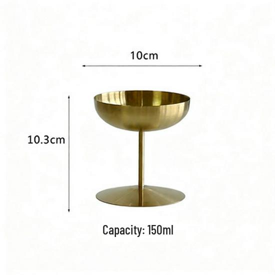 304 Stainless Steel Dessert Bowl: Perfect for Salads, Ice Cream, Popsicles, Fruit, and Pudding.