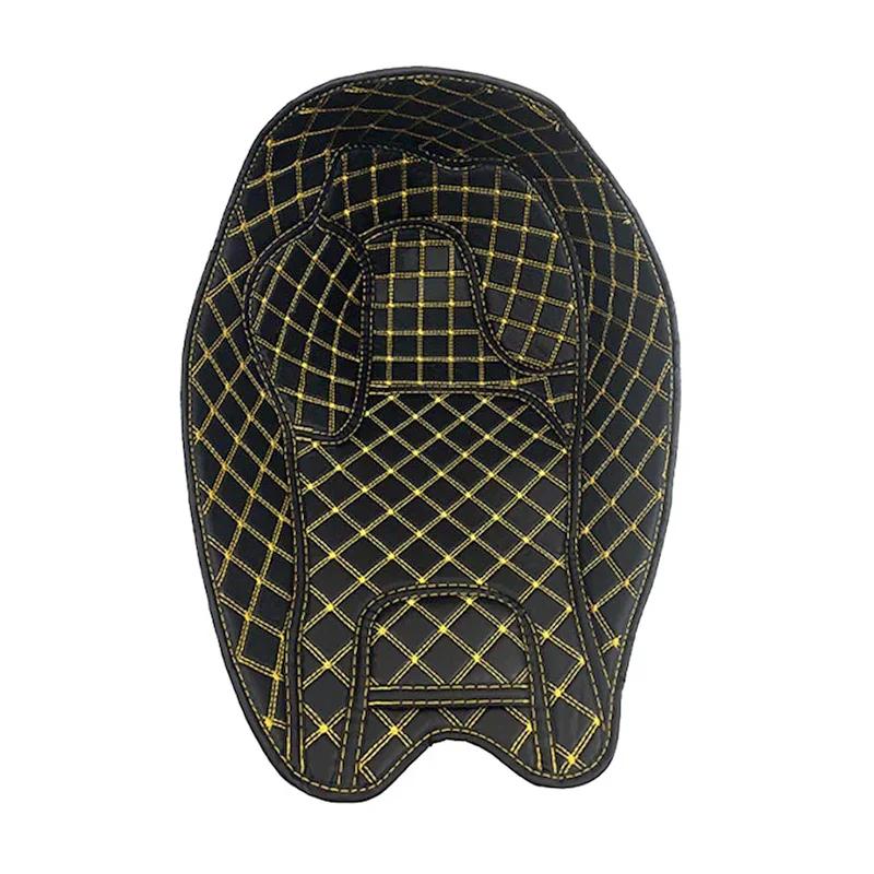 For KYMCO AK550  AK 550 Motorcycle PU Leather Rear Trunk Cargo Liner Protector Motorcycle Seat Bucket Pad Protector Accessories For KYMCO AK550