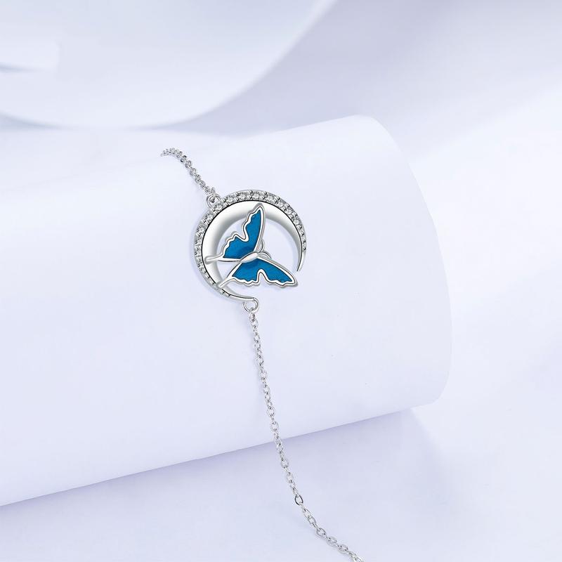 barbie Bracelet [Original Design] Moon Butterfly, Cold Temperament, High-end, Niche and Versatile, Ins Style, High-looking, Romantic ZJYSL-HJ-014