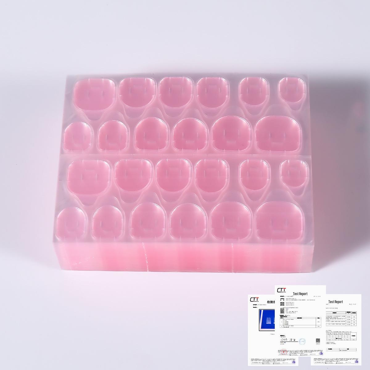 

Водонепроницаемые долговечные гелевые накладные ногти - Ультратонкие, суперлипкие, двухсторонние клейкие для удлиненного нейл-арта