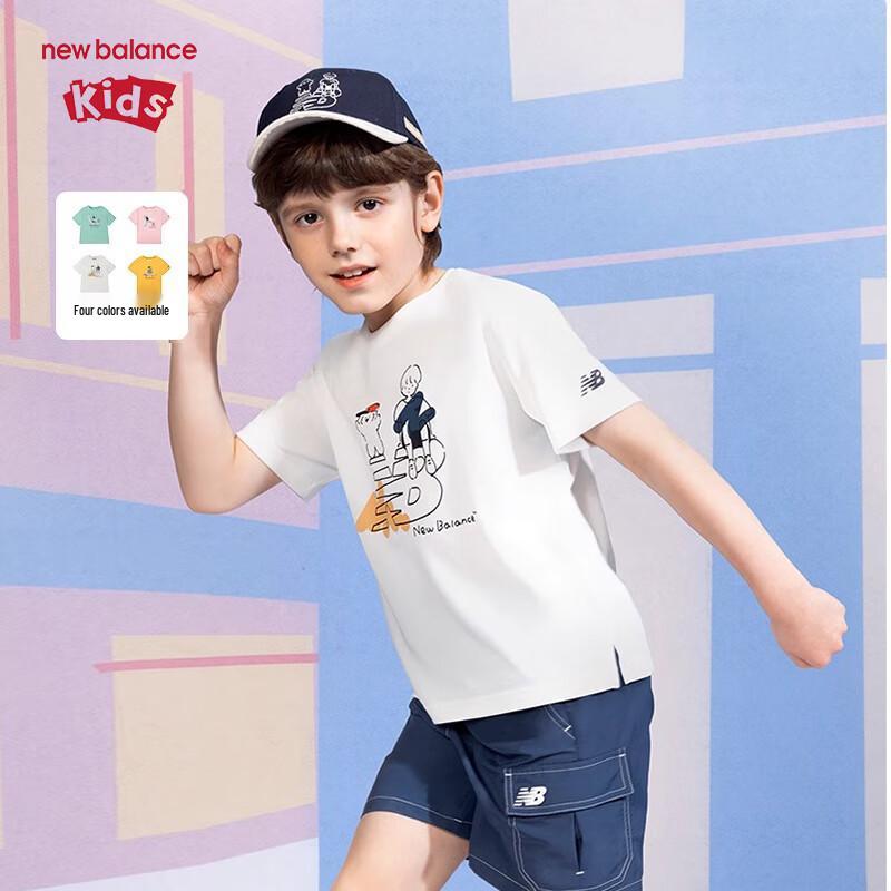 New Balance Kids' Unisex Summer Cartoon Print T-Shirt ND7EE2V013