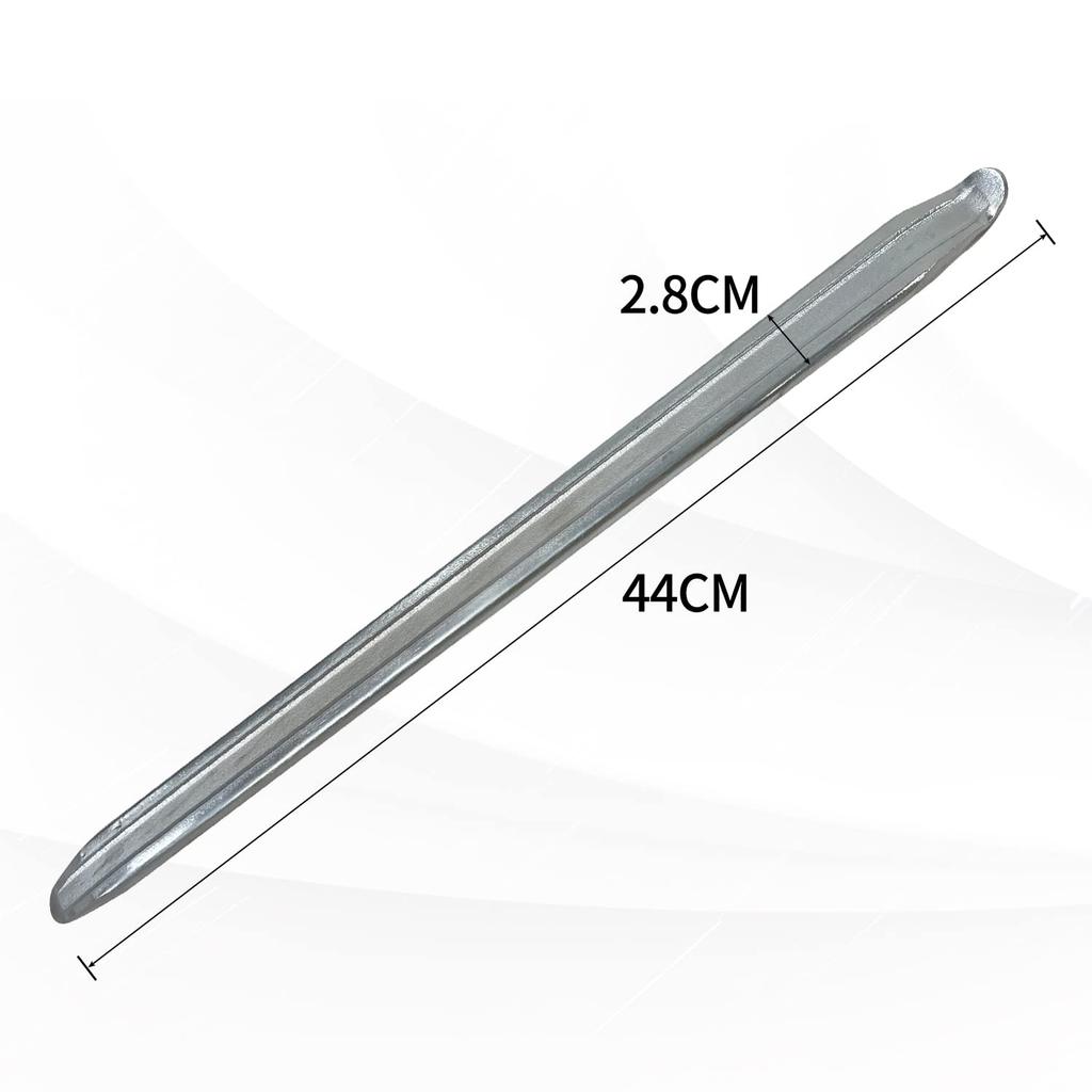 Sutekus Däckjärn 17,7 tum (45 cm), Slickepott & Rak, Professionella Specifikationer, Bredd 1,0