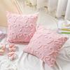 Removable Pillow Cover Bow Pillowcase Durable Pillow Case Protector  Sofa Decoration