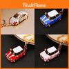 Stunning Rhinestone Car Model Keychain Elegant Metal Keyring Perfect For Gifts And Accessories