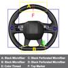 Hand Stitching Car Steering Wheel Cover Wrap for Citroen DS7 Crossback 2017 - 2026 DS9 2020 - 2026 2026 DS 7 9 Protector Holder