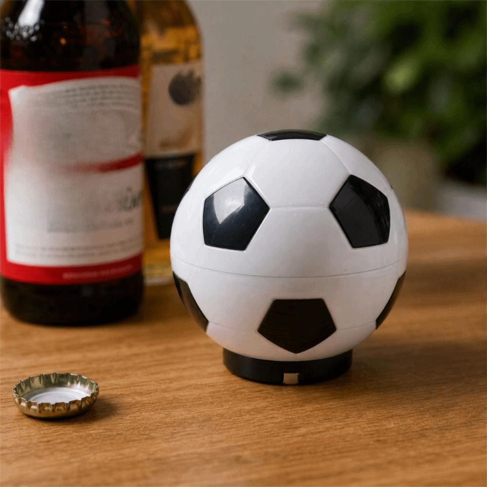 Press Type Football Bottle Opener Magnetic Drink Bottle Lid Opener Party