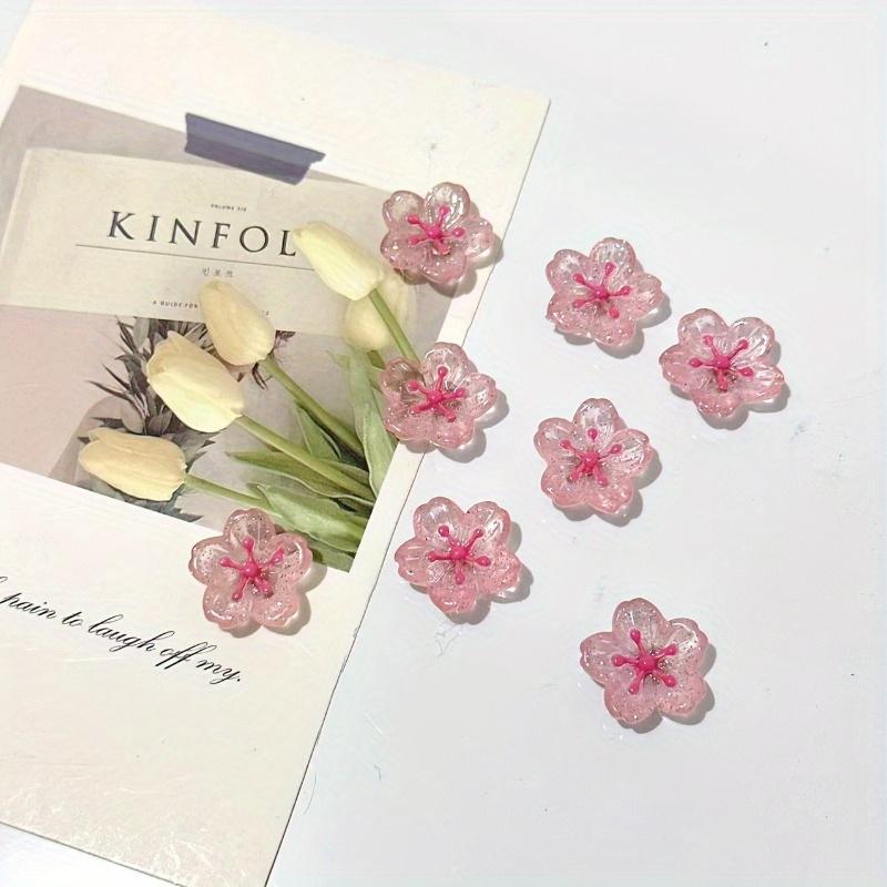 Cherry Blossom Magnets, Cute Decorative Fridge Magnets for Office Whiteboard, Lockers, Dishwashers, Kitchen & Home Decor