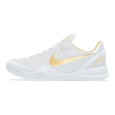 Kobe 8 PS Mambacita Dětské tenisky Bílá Metalická-Zlatá Černá FN0267-102