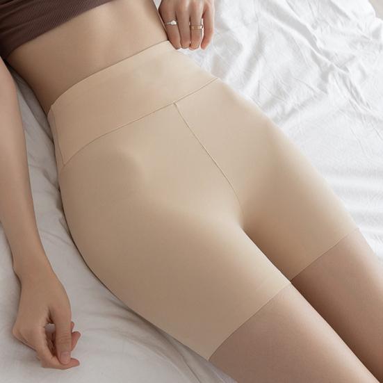 Női JógShorts Lélegző Nagyszerű Rugalmasság Zsebek Varrásmentes Magas Derék Fitness Has Kontroll Vékonyító Hölgy Nyári Rövidnadrág Női Ruházat