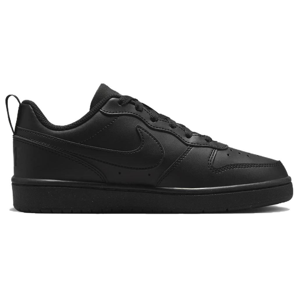 New Nike Court Borough Low Recraft GS 'Triple Black' DV5456-002