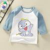 Vêtements pour enfants Garçons Filles T-shirt Vêtements pour enfants Dessus de dessin animé Manches longues Vêtements pour bébé Automne Hiver Coton Imprimé Sweat-shirt