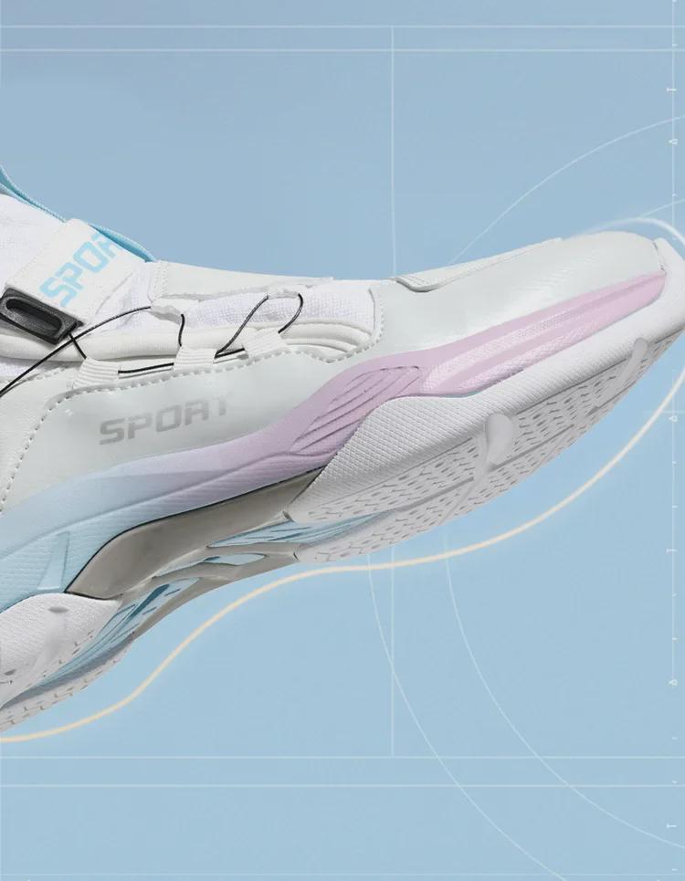 Crossing 2.0: Unisex Professional Badminton Shoes - Non-slip, Shock Absorbing, Breathable