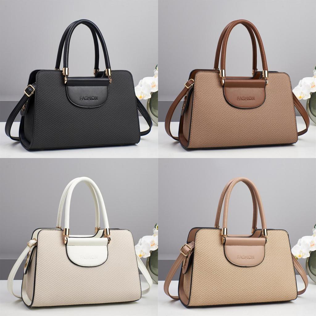 Urban Minimalist Pu Handbag With Large Capacity For Daily Use