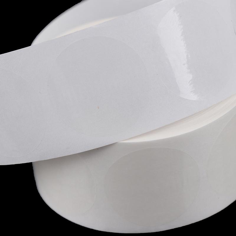 500 Buc/Rola Autocolant Transparent Scrapbooking Pentru Pachet Plic Sigilii Etichete Autocolant