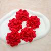 Handmade Organza Fabric Flower for Hair Accessories and Clothing Embellishments