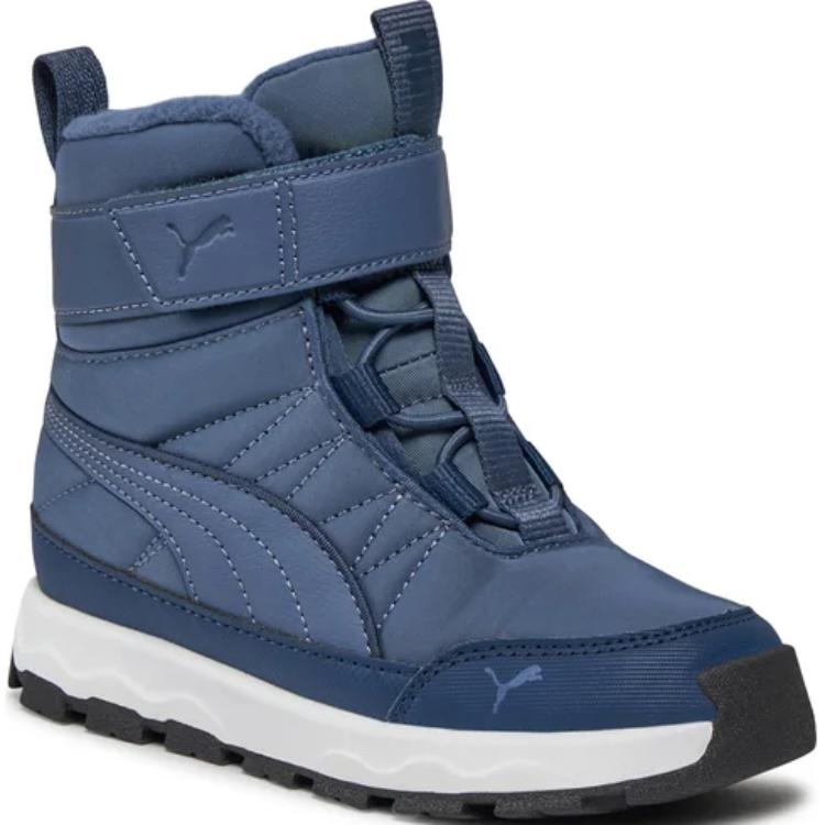 Puma Evolve Botas Cómodas Versátiles para Niños Botas para Niños Azul 392645-02