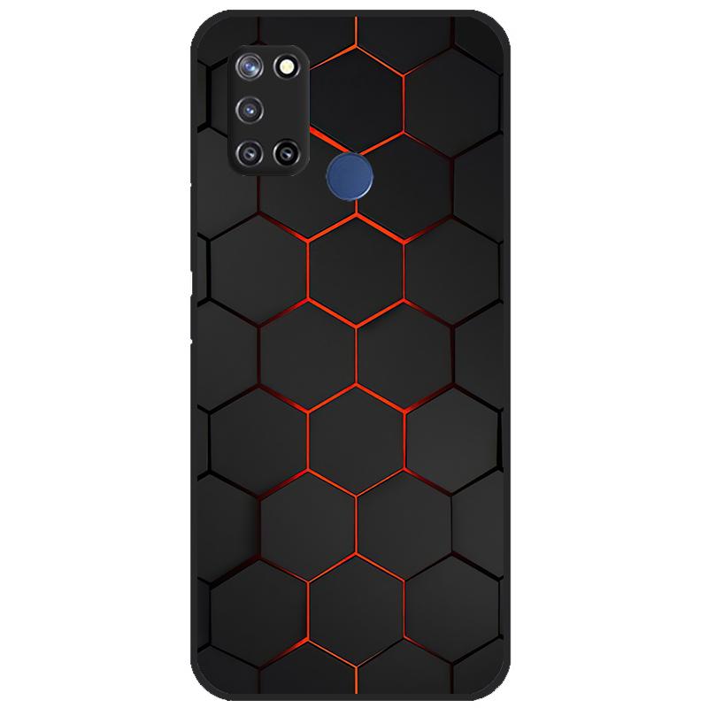For OPPO Realme 7i Case Sunset Soft Silicon TPU Back Cover For OPPO Realme 7i 7 i RMX2103 Phone Cases Fundas Realme7i Bumper 6.5