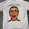 T-shirt grafica del film American Psycho, maglietta vintage del film