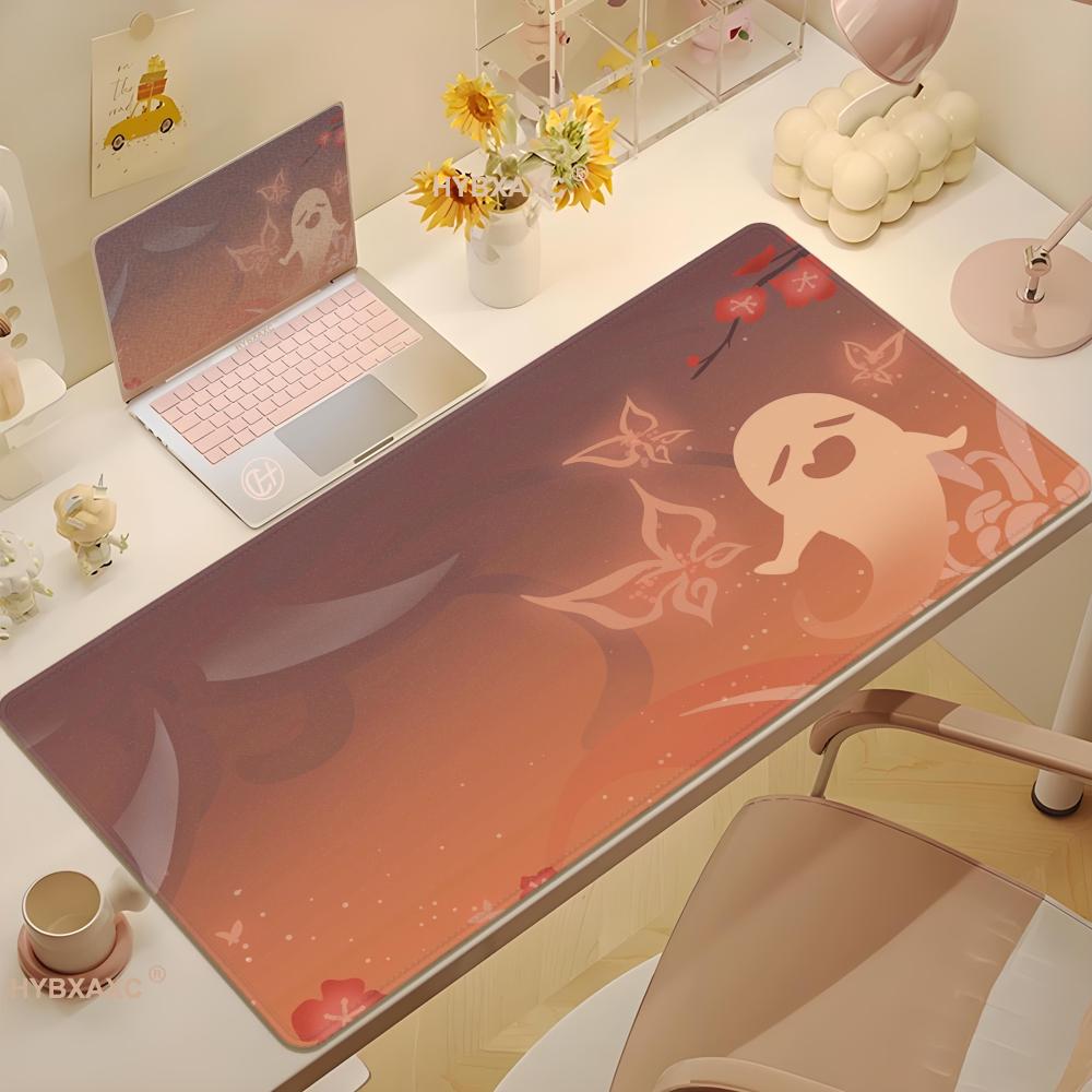 Mandrill Ganyu Walnut Genshin Pattern Game Mouse Pad Extra Large Two-dimensional Computer Keyboard E-Sports Desk Mat XXL
