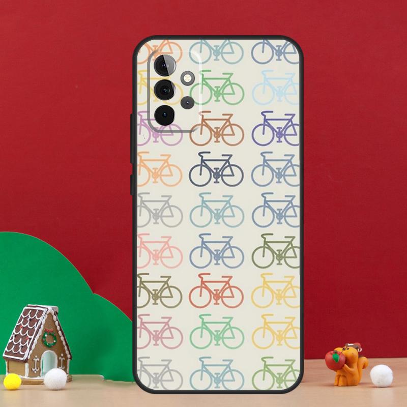 Mountain Bikes Cycling Case For Samsung Galaxy A36 A56 A06 A13 A53 A32 A12 A22 A52 A35 A17 A16 A55 A15 A54 A34 A14