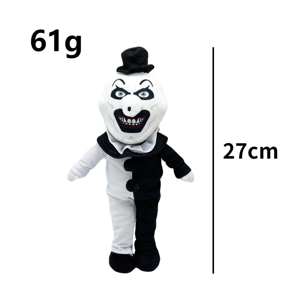 Neuer Terrifier 3 Plüsch Clown Plüschtier Gruseltier Plüsch Kinder Halloween Geschenke Fans Sammlung Oder Dekorieren Sie Das Zimmer white
