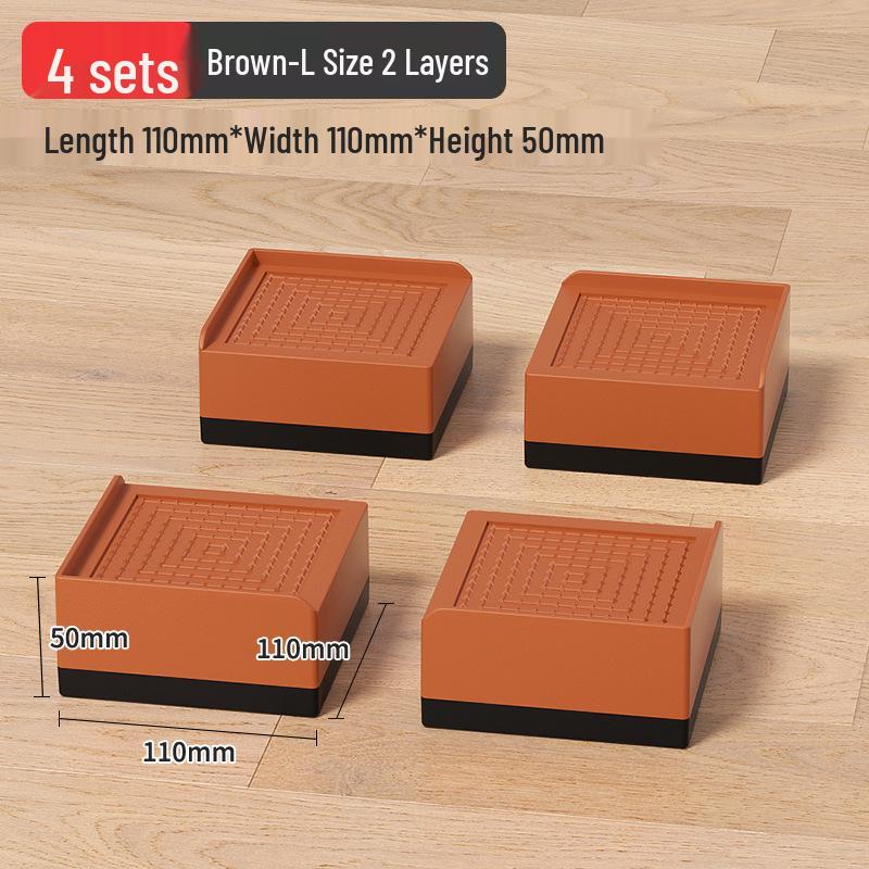 Universal Furniture Heightening Pads: Nail-Free, Stable, Moisture-Proof for Tables & Chairs