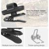 Camera Clip 360 Degree Fixed Mount Clamp Camera Cap Holder for Insta360 GO 3S/GO 3 Sports Camera Accessories