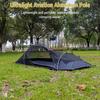 Tent Ground Cloth for Backpacking Tent 1 Person Ultralight Aluminum Pole Stormproof Camping Tent Suitable for Four