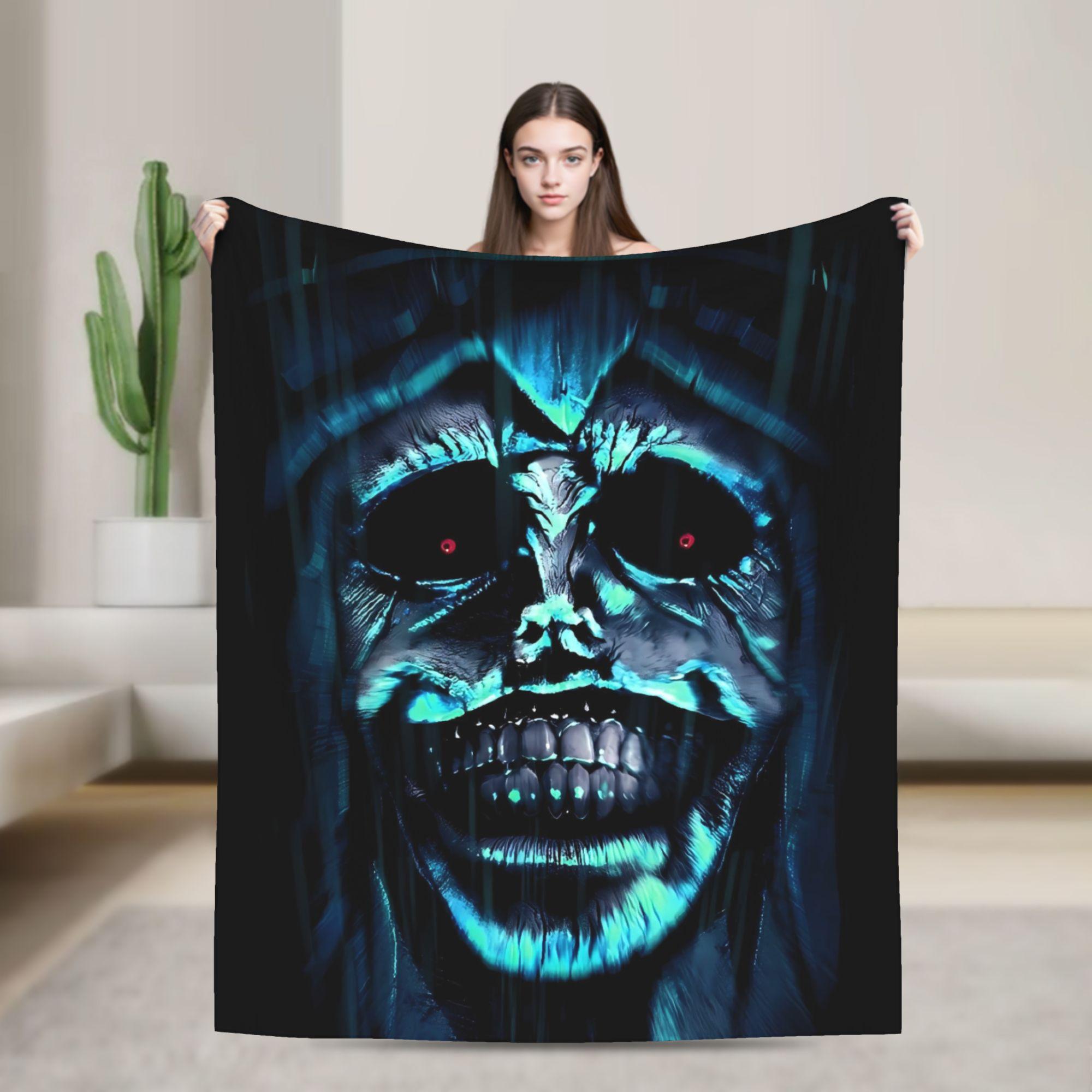 Warm Soft Blankets Decorative Hot Solo Levelings Sung Jin Woo Throw Blanket Flannel Bedspread For Couch Chair Sofa Bed Sofa Bed 30x40in
