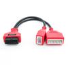 Pour adaptateur Gateway Nissan 32+16 broches vers OBD2 16 broches Câble d'extension Mâle vers Femelle Programmeur de clés ECU de voiture Outil connecteur OBD automatique
