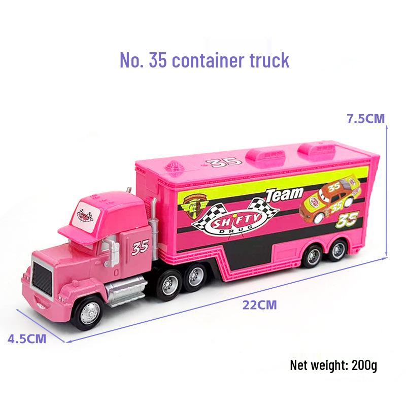 57 Varieties Cross-border Racing & Container Truck Toy Models for Children