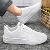 Men's  new style casual running shoes, leather fashion low-top men's casual running shoes