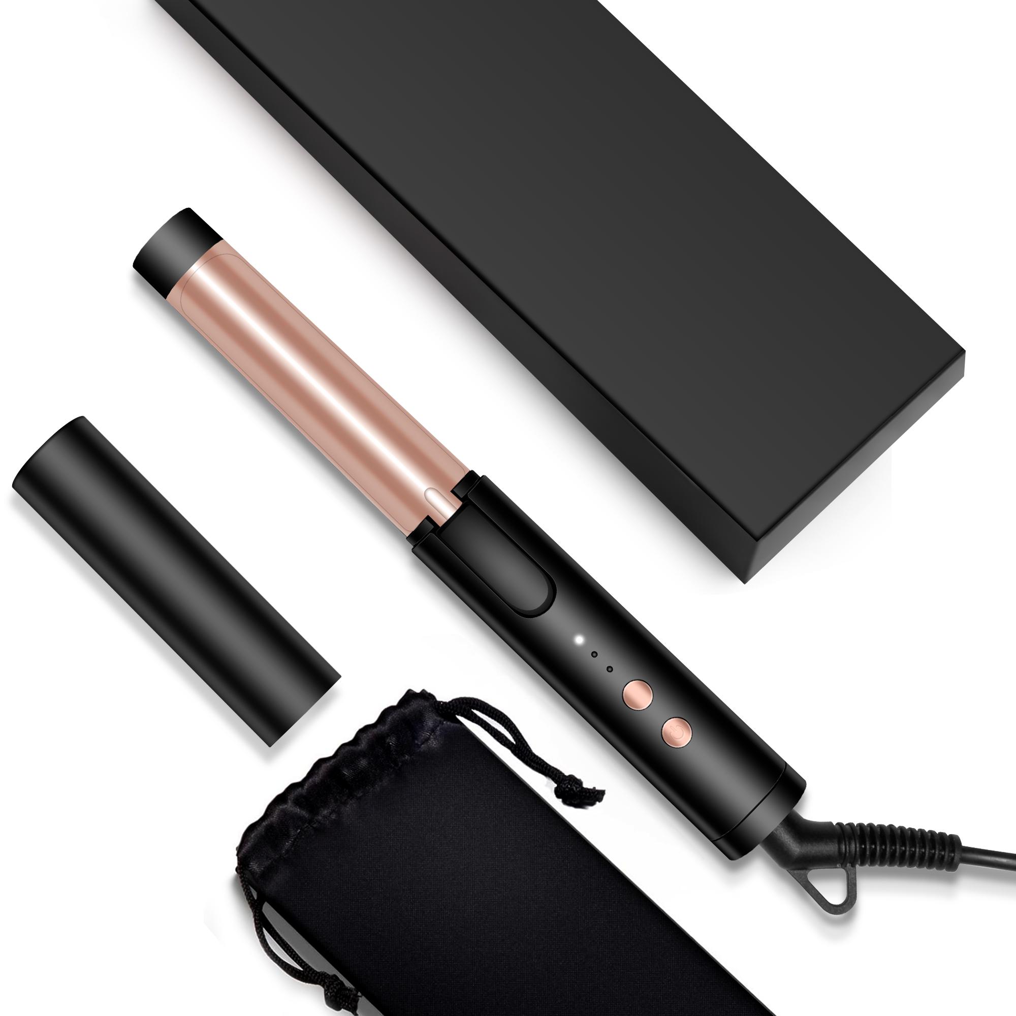 

Керамическая мини-плойка для коротких волос, маленькая плойка для волос для путешествий, двухвольтовая плойка UK