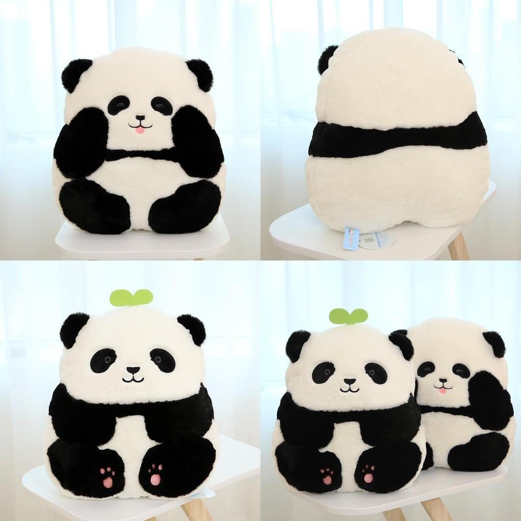 Panda Hua Hua Plush Toy Realistic Stuffed Panda Pillow For Kids And Adults