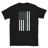 Honor US Military Veteran's Day Thin Green Line Short-Sleeve Unisex T-Shirt