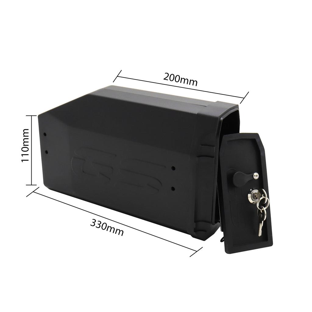 Motorcycle Tool Box Large Capacity Plastic Portable Motorcycle Toolbox with Keys Replacement for R1200GS 2008‑2018