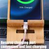 Desktop Bamboo Phone Holder Wooden Smartphone Charging Stand Creative Multifunctional Lazy Stand for Mobile Phone Tablet Support