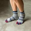 Men's Colorful Cotton Mid-Calf Five-Finger Toe Socks for All Seasons