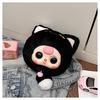 2025 new cute plush bag big eyes toy doll messenger bag claw machine doll student doll gift