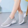 Spring and Summer New Fly Woven Elastic Socks Women's Shoes Casual Flat Bottom