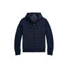 Giacca Casual Trapuntata Monocolore con Cappuccio a Manica Lunga in Cotone Polo Uomo giacche Blu Navy MNPOKNI16823347-410