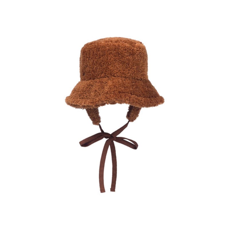 J.ESTINA J.LETTER Fur Earflap Hat BR (JEACEM4BF919BR320)