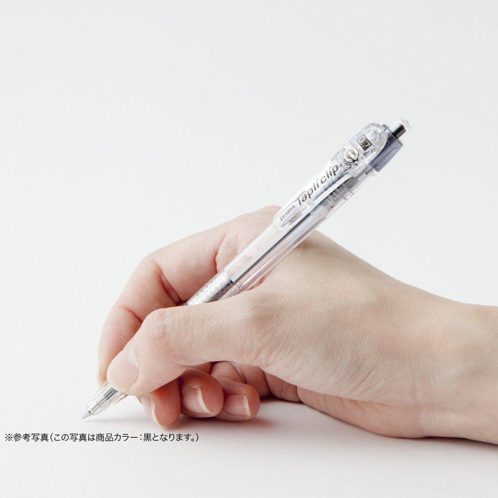 Zebra Tapli Clip Ballpoint Pen Red 0.7 B-BN5-R