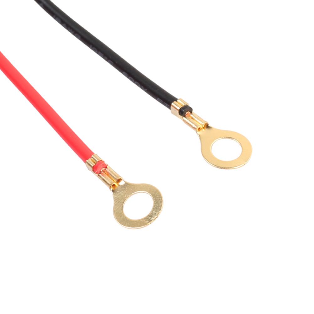 Car Cigarette Lighter Installation Cable 1m/3.3ft Car Charger USB Cable Power Cord 18AWG 10A Copper Wire with Fuse