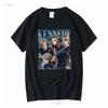 LEON KENNEDY I T Shirt  Vintage Washed Homme Slightly Soft Streetwear Comfortable Stylish Casual Fashion Breathable Versatile