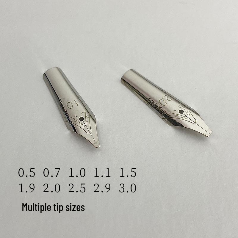 

Tibetan Fountain Pen Nibs: 0.5/1.0/2.0/3.0 Replaceable Iridium Pen Tips 0.7mm