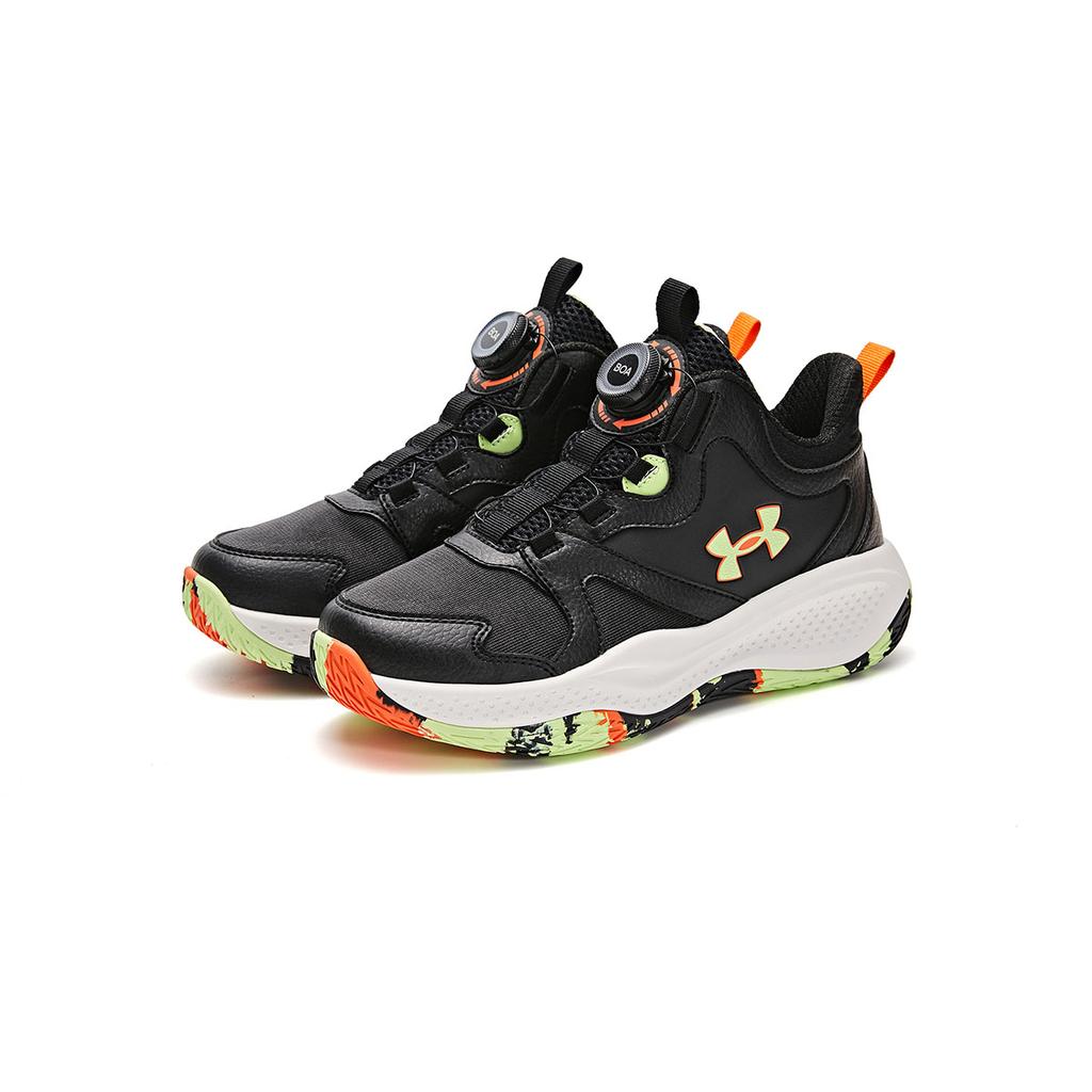 Under Armour Trendy Color Blocked Comfort Knob Cushioning Sneakers Kids Sneakers 2431209