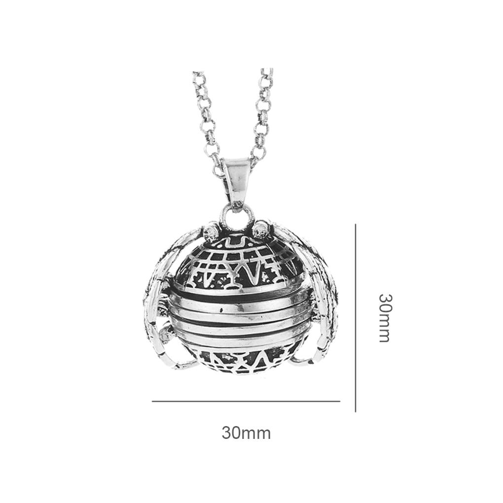 Engelsflügel-Fotoanhänger, Medaillon-Halskette mit erweiterbarem Bild – Geschenkidee