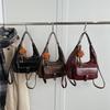 Vintage Commuter Handbag Bag Women 2026 New Popular Fashion Shoulder Bag Feeling Large Capacity Tote Bag